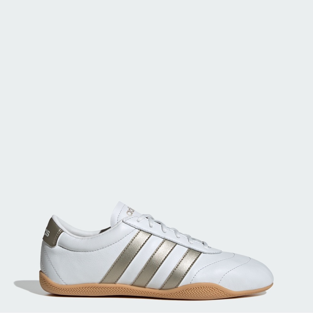 Adidas NWT Grand Court Lo shoes white & metallic women’s 8